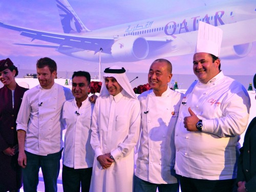 A Culinary Journey in the Sky with Qatar Airways