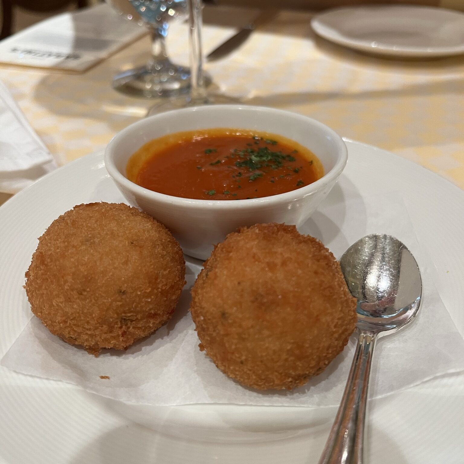 Arancini Sicilian rice balls