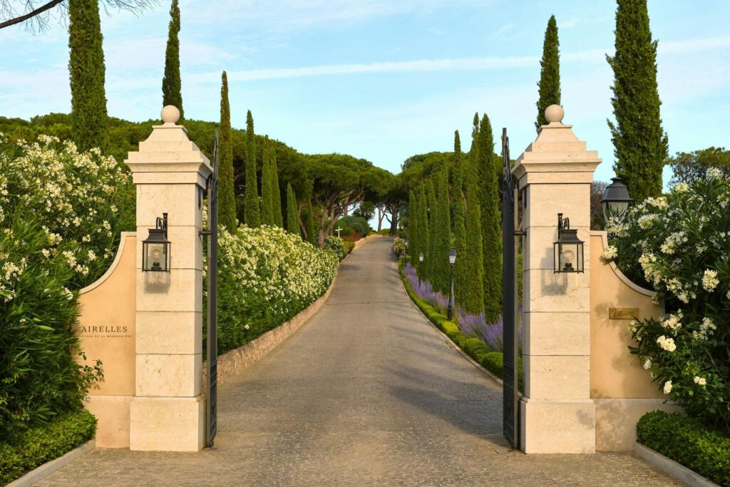 Chateau de la Messardiere Entry Gate