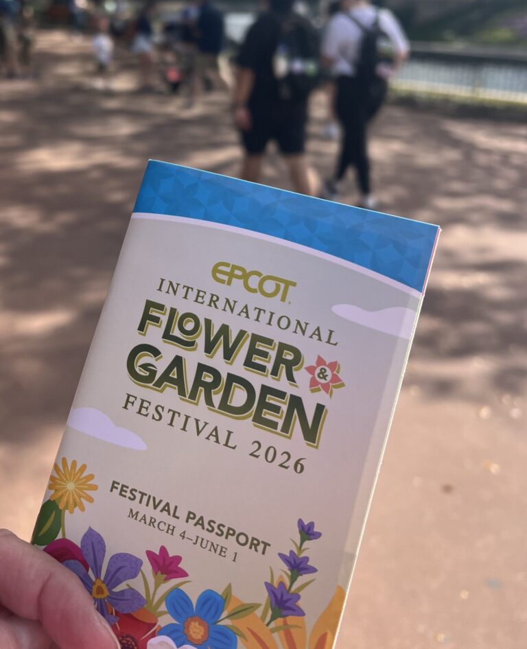 EPCOT International Flower and Garden Festival 2026 Passport