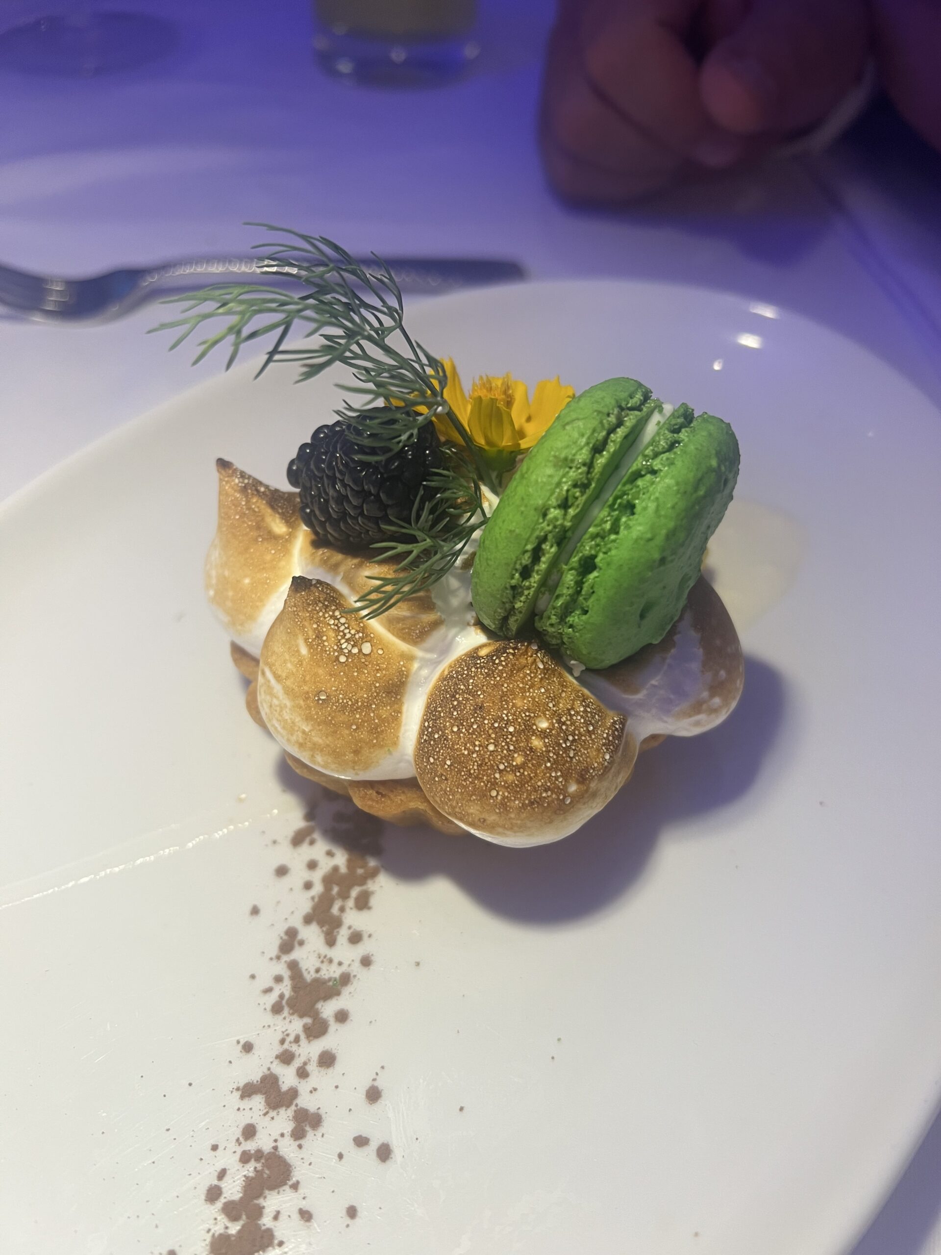 Serenity at Coconut Bay St Lucia Windsong Restaurant Key Lime Pie