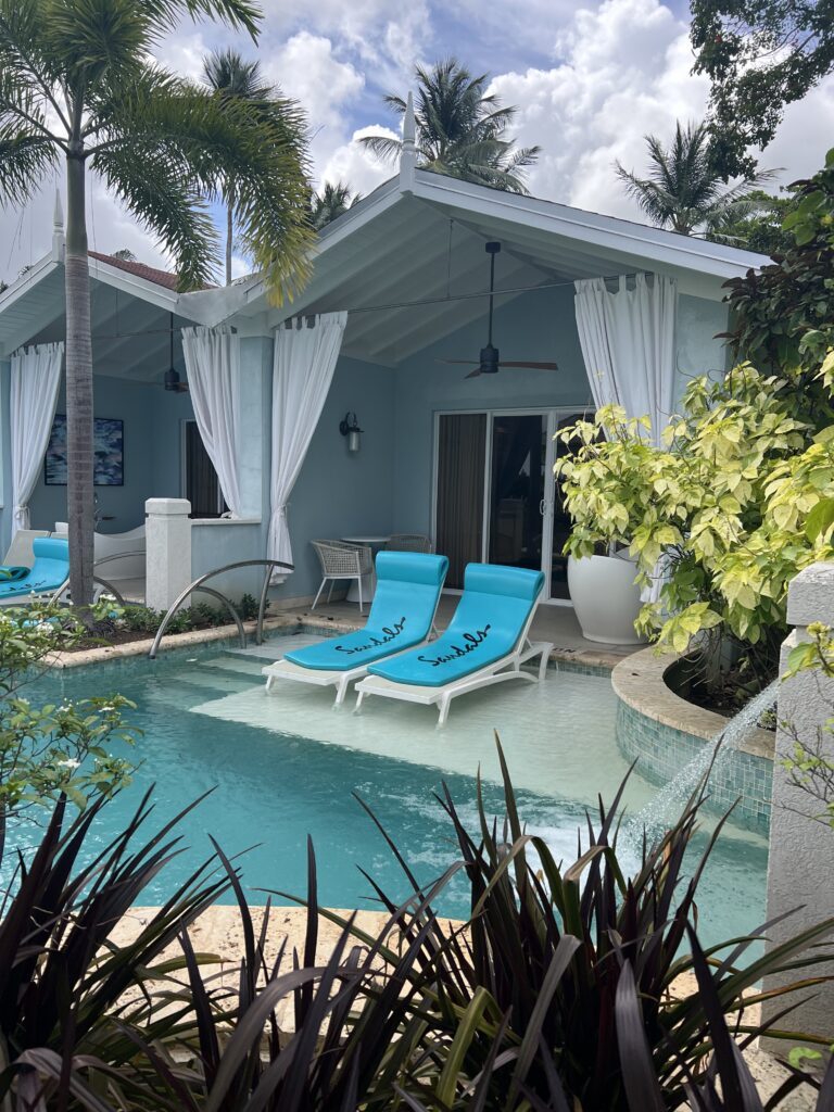 Sandals Halcyon Beach St Lucia Plunge Pools Room