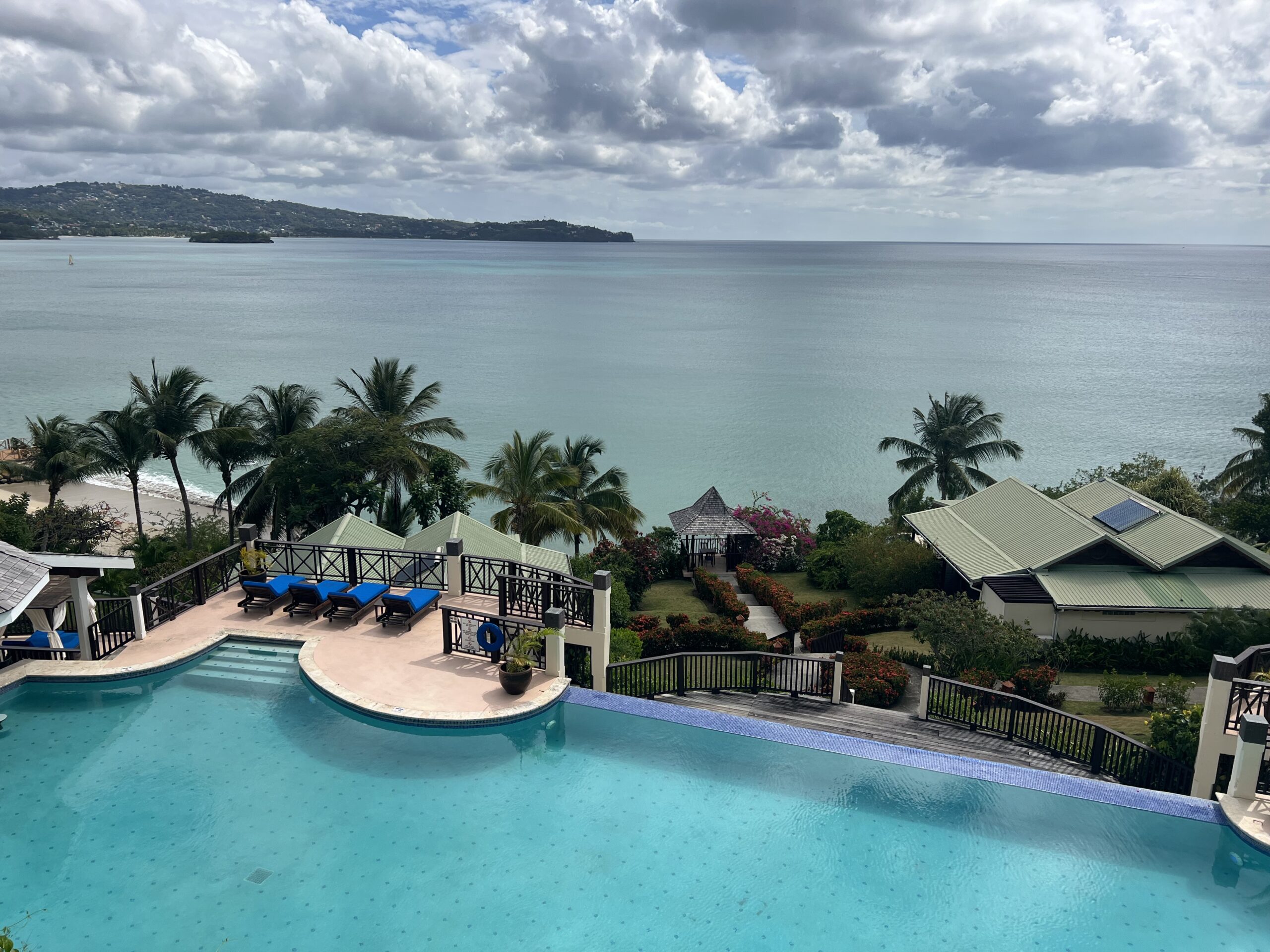 Calabash Cove Resort St Lucia Pool View
