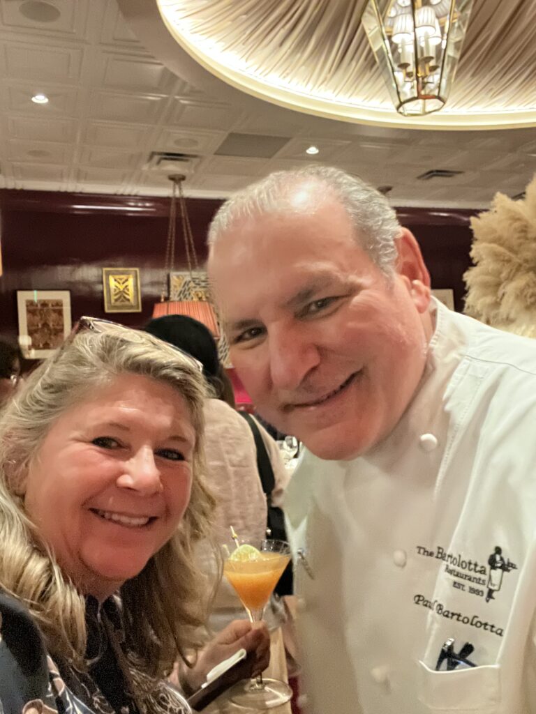 Author Shannon DalPozzal and Chef Paul Bartolotta
